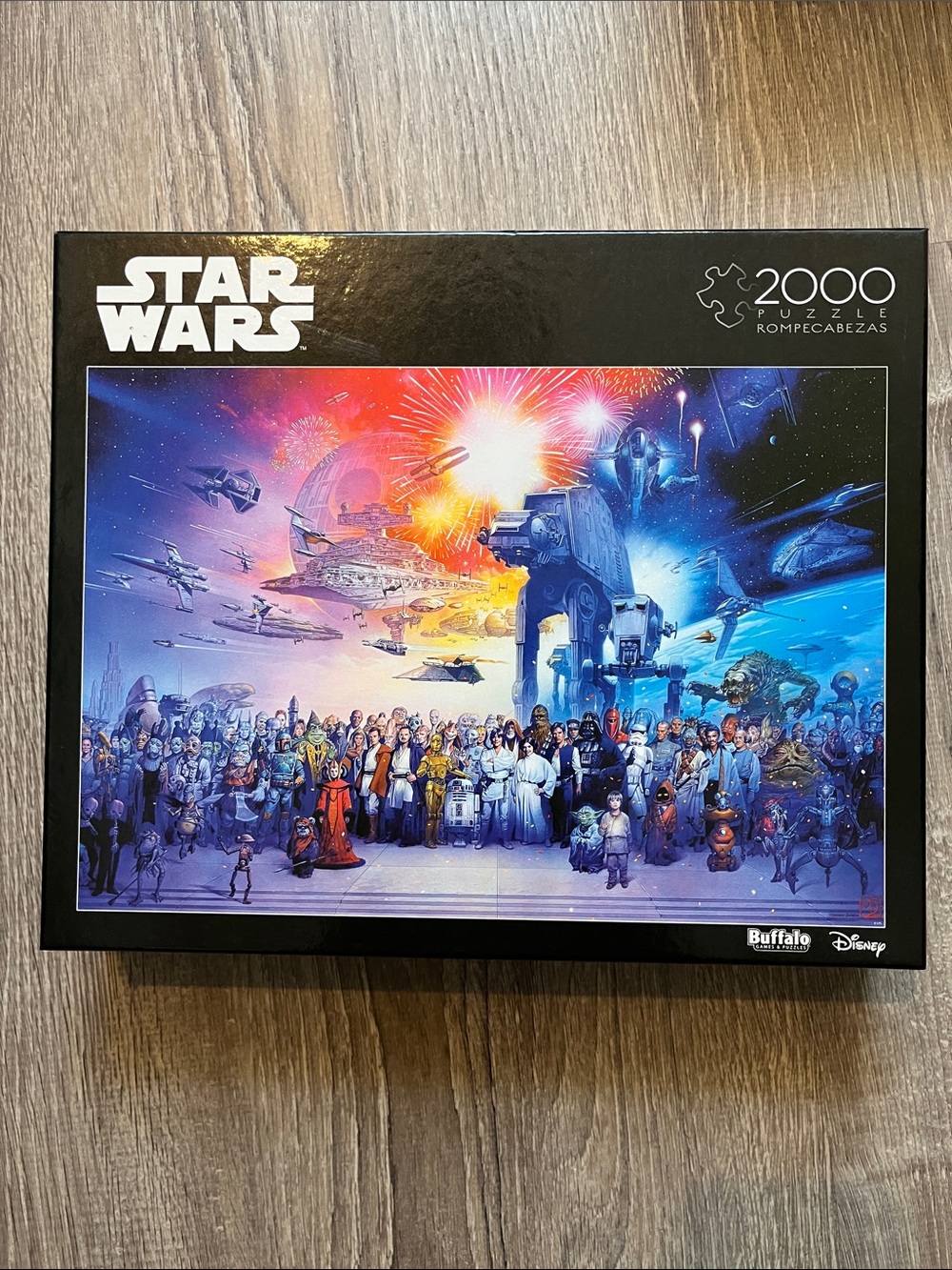 Star Wars 2000-Piece Puzzle - Galaxy Collage - Sealed Box